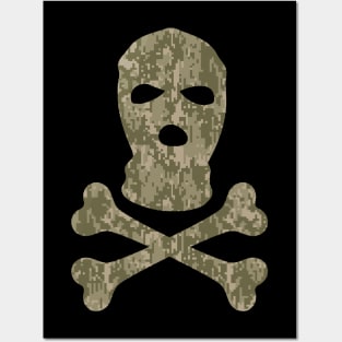 SKIMASK dig camo Posters and Art